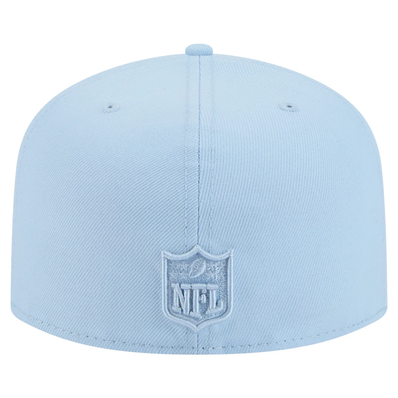 Casquette ajustée A-Frame 59FIFTY pour homme New Era bleu clair Las Vegas Raiders Color Pack