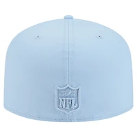 Casquette ajustée A-Frame 59FIFTY pour homme New Era bleu clair Las Vegas Raiders Color Pack