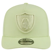 Casquette Snapback 9FIFTY Las Vegas Raiders vert clair pour homme de New Era