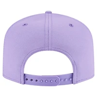 Casquette Snapback 9FIFTY Las Vegas Raiders pour homme New Era violet clair