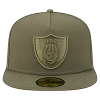 Casquette ajustée A-Frame 59FIFTY pour homme New Era, coloris olive