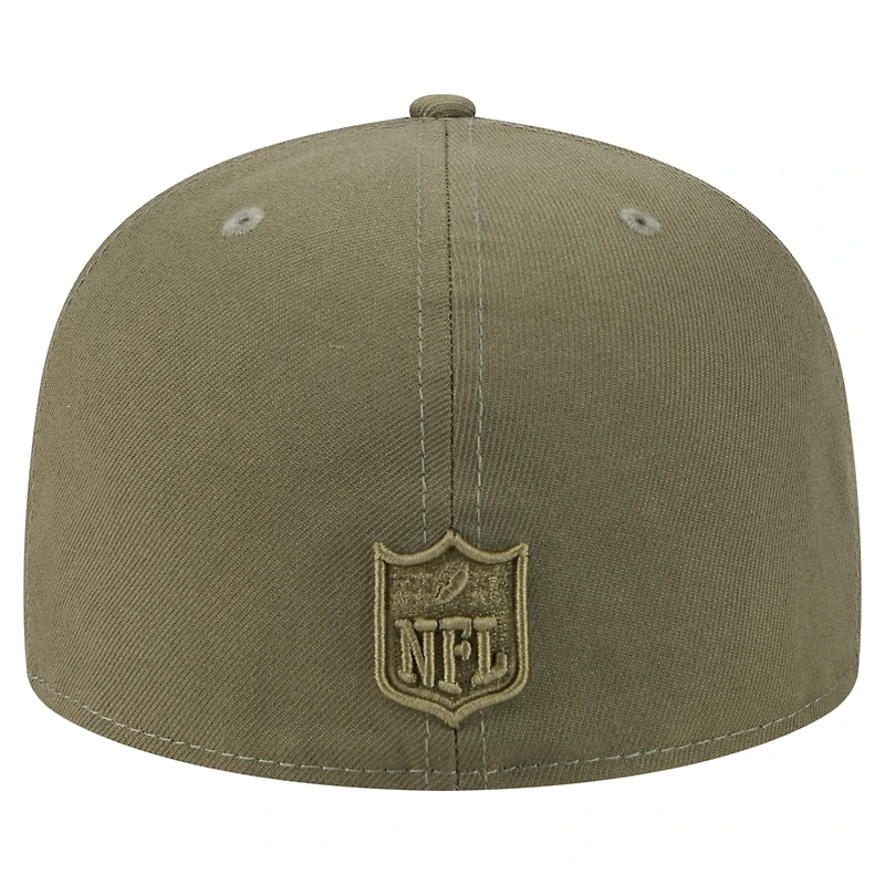 Casquette ajustée A-Frame 59FIFTY pour homme New Era, coloris olive