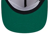 Men's New Era Stone/Black Las Vegas Raiders Athletic Golfer Snapback Hat