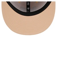 Casquette ajustée 59FIFTY pour homme New Era Tan Las Vegas Raiders Candied Pecan