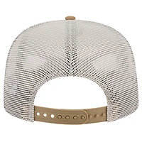 Men's New Era Tan Las Vegas Raiders Meet Me 9FIFTY Snapback Hat