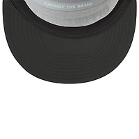 Casquette snapback New Era 9FIFTY blanche et noire pour homme, Las Vegas Raiders 2025 Inspire Change à panneaux séparés