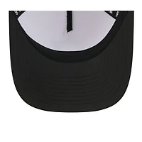 Men's New Era  White/Black Las Vegas Raiders 2025 NFL Training Camp A-Frame 9FORTY Adjustable Hat