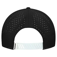Casquette ajustable 9SEVENTY blanche/noire New Era pour homme, Las Vegas Raiders, avec patch Established