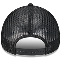Casquette réglable New Era Las Vegas Raiders Retro Wordmark A-Frame 9FORTY blanc/noir pour hommes