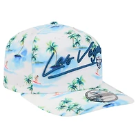 Men's New Era  White Las Vegas Raiders Aloha 19TWENTY Adjustable Hat