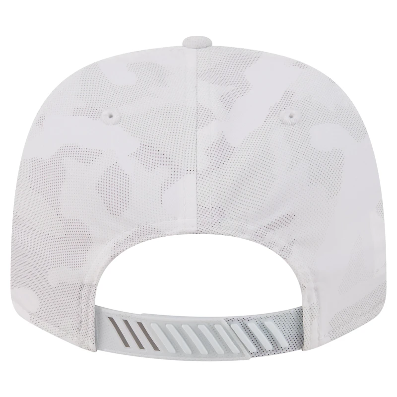 Men's New Era White Las Vegas Raiders Camo Rope 9SEVENTY Adjustable Hat