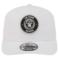 Men's New Era  White Las Vegas Raiders COOLERA 9SEVENTY Adjustable Hat