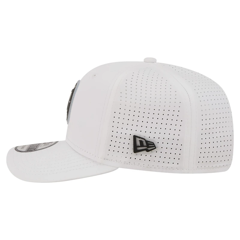 Men's New Era White Las Vegas Raiders COOLERA 9SEVENTY Adjustable Hat