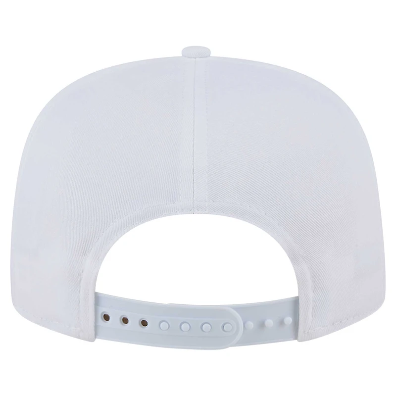 Men's New Era White Las Vegas Raiders Diamond Golfer Snapback Hat