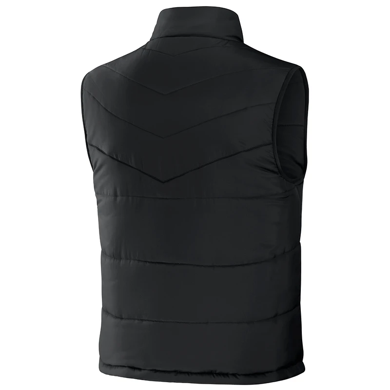 Men's NFL x Darius Rucker Collection by Fanatics Black Las Vegas Raiders Colorblocked Full-Zip Vest