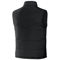 Men's NFL x Darius Rucker Collection by Fanatics Black Las Vegas Raiders Colorblocked Full-Zip Vest