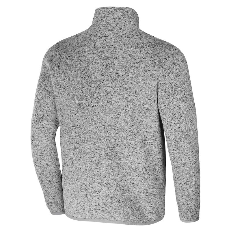 Men's NFL x Darius Rucker Collection by Fanatics Heather Gray Las Vegas Raiders Fleece Full-Zip Jacket