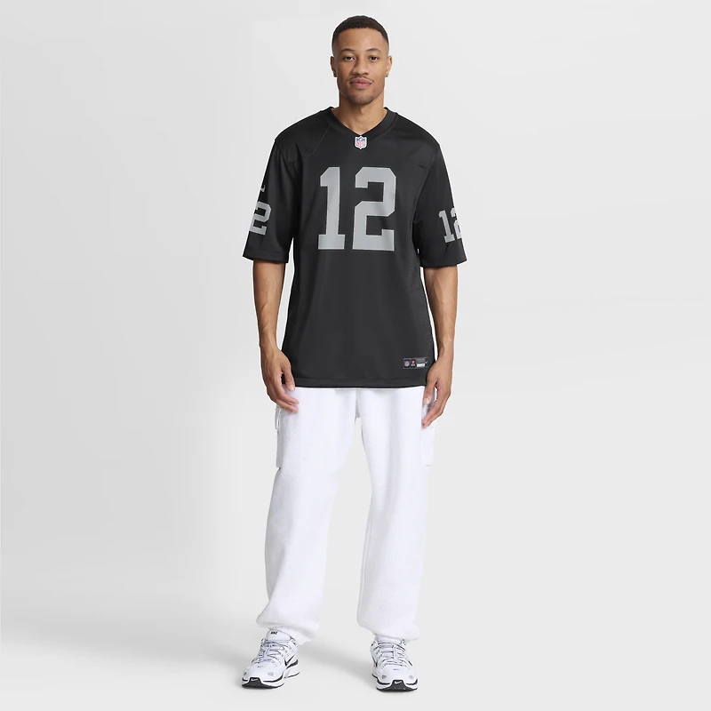 Men's Nike Aidan O'Connell Black Las Vegas Raiders Team Game Jersey