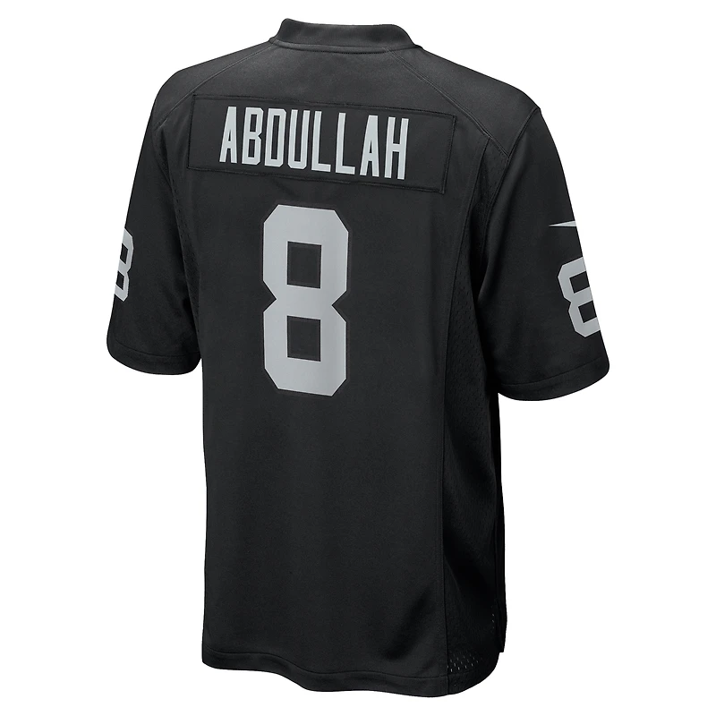 Men's Nike Ameer Abdullah  Black Las Vegas Raiders Team Game Jersey