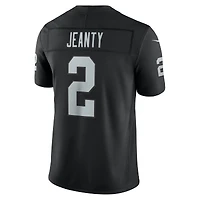 Men's Nike Ashton Jeanty Black Las Vegas Raiders Vapor F.U.S.E. Stitched Limited Jersey