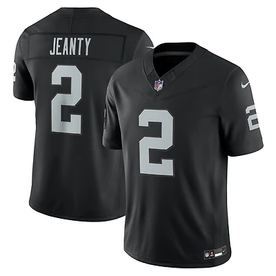 Men's Nike Ashton Jeanty Black Las Vegas Raiders Vapor F.U.S.E. Stitched Limited Jersey
