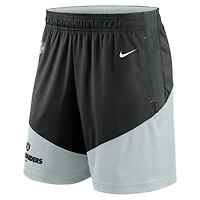 Short Nike Las Vegas Raiders Sideline Primary Lockup Performance Noir/Argent pour Homme