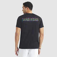 T-shirt Nike noir Las Vegas Raiders 2025 NFL Crucial Catch Tri-Blend Dri-FIT pour homme