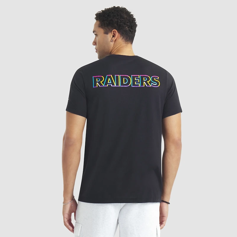 Men's Nike Black Las Vegas Raiders 2025 NFL Crucial Catch Tri-Blend Dri-FIT T-Shirt