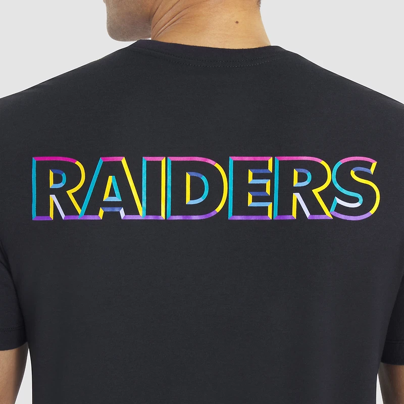 Men's Nike Black Las Vegas Raiders 2025 NFL Crucial Catch Tri-Blend Dri-FIT T-Shirt