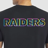 Men's Nike Black Las Vegas Raiders 2025 NFL Crucial Catch Tri-Blend Dri-FIT T-Shirt