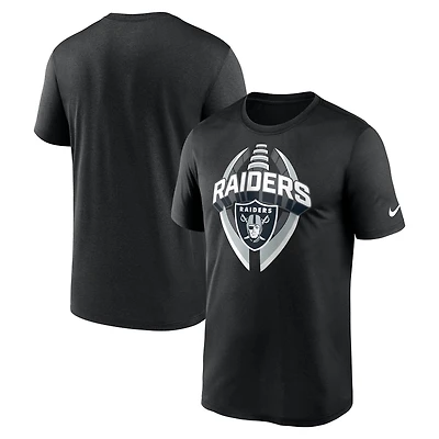 Men's Nike Black Las Vegas Raiders Big & Tall Primetime Legend Icon Performance T-Shirt
