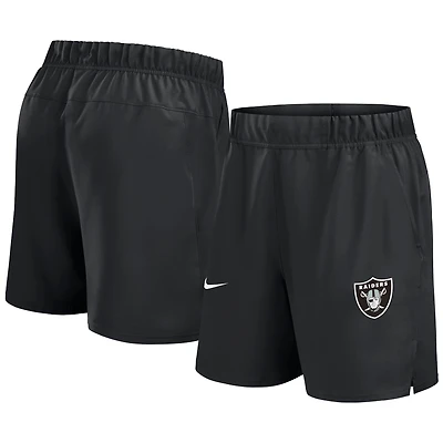 Short Nike Blitz Victory Dri-FIT noir pour homme des Las Vegas Raiders