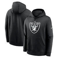 Men's Nike Black Las Vegas Raiders Club Fleece Pullover Hoodie