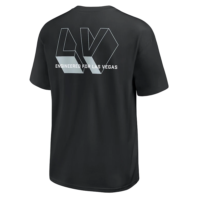 Men's Nike Black Las Vegas Raiders Dominate The Game Essential Max90 T-Shirt