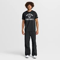 T-shirt Nike noir pour homme Las Vegas Raiders Favorable Timeline Tri-Blend