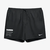 Men's Nike Black Las Vegas Raiders Form Dri-FIT Shorts