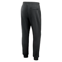 Pantalon de jogging court Nike noir avec logo Las Vegas Raiders pour homme