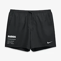 Short tissé Nike Primetime Dri-FIT noir pour homme, Las Vegas Raiders