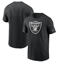 Men's Nike Black Las Vegas Raiders Primetime Logo Essential T-Shirt