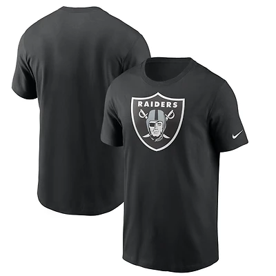 Men's Nike Black Las Vegas Raiders Primetime Logo Essential T-Shirt