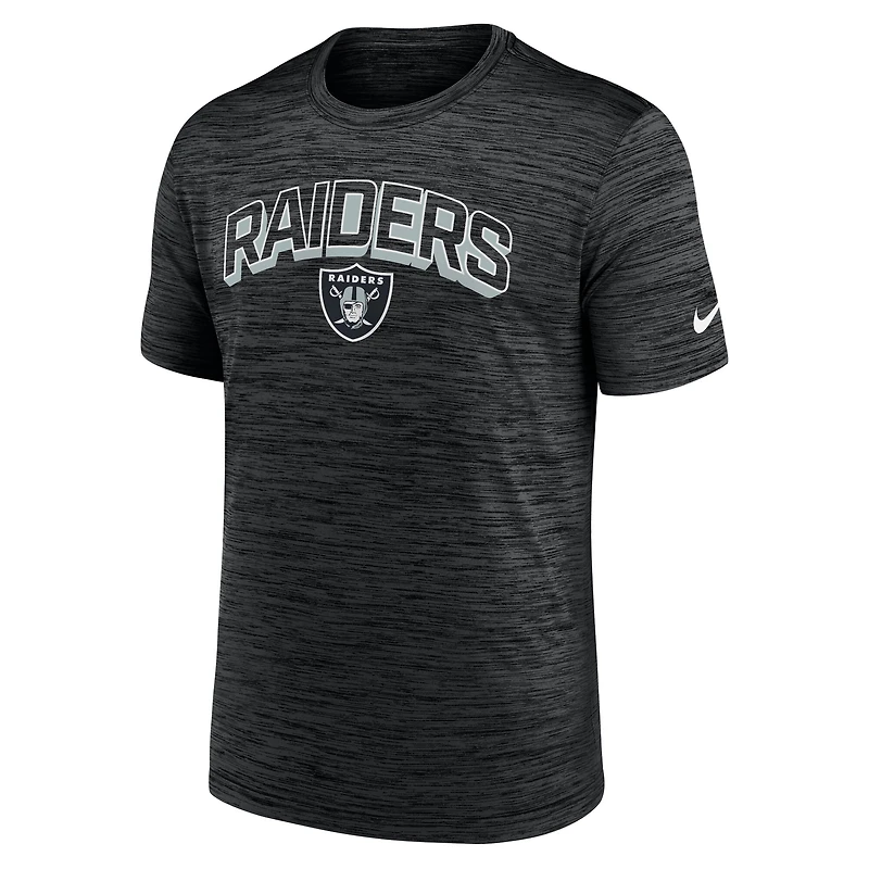 Men's Nike Black Las Vegas Raiders Primetime Velocity Dri-FIT T-Shirt