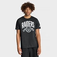 T-shirt Nike noir Las Vegas Raiders Rewind pour homme, coupe classique, manches longues et col rond
