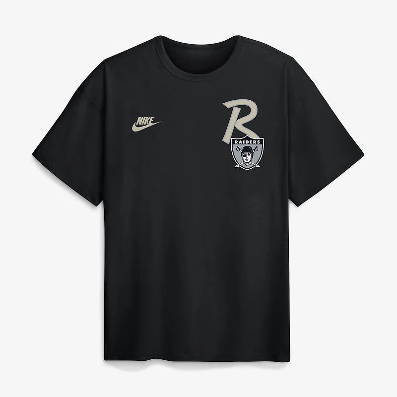 Men's Nike Black Las Vegas Raiders Rewind Max90 T-Shirt