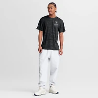 Men's Nike Black Las Vegas Raiders Sideline Double Covered Dri-FIT Velocity T-Shirt