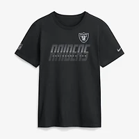 Men's Nike Gray Las Vegas Raiders Sideline Dri-FIT T-Shirt