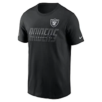 Men's Nike Gray Las Vegas Raiders Sideline Dri-FIT T-Shirt