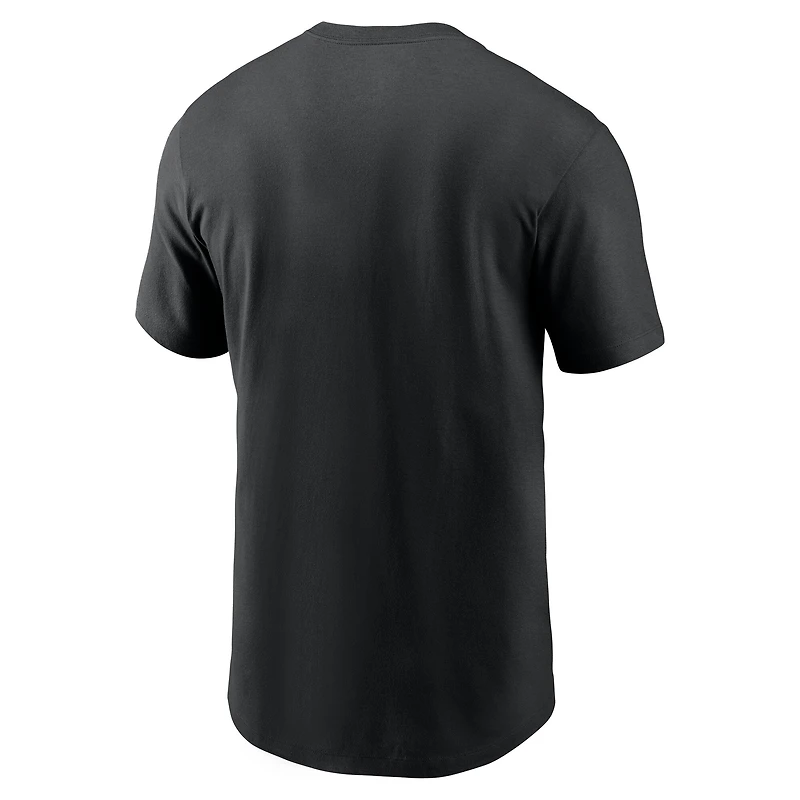 T-shirt Nike Dri-FIT gris pour homme, modèle Las Vegas Raiders Sideline