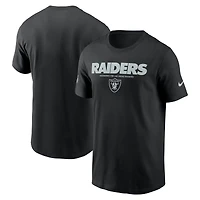 Men's Nike Black Las Vegas Raiders Sideline Dri-FIT T-Shirt