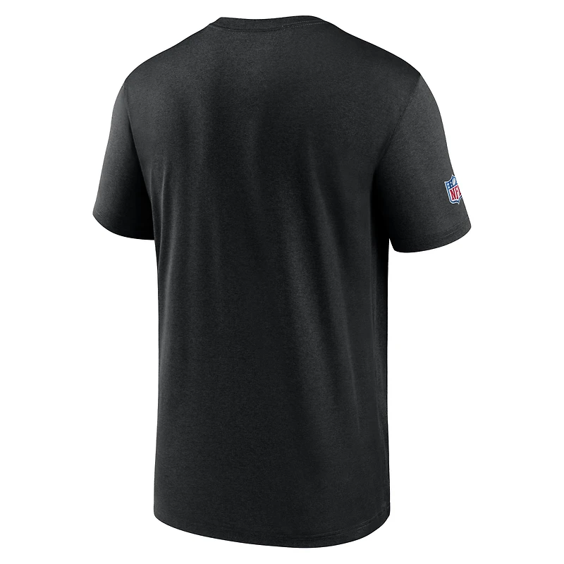 Men's Nike Black Las Vegas Raiders Sideline Legend Dri-FIT T-Shirt