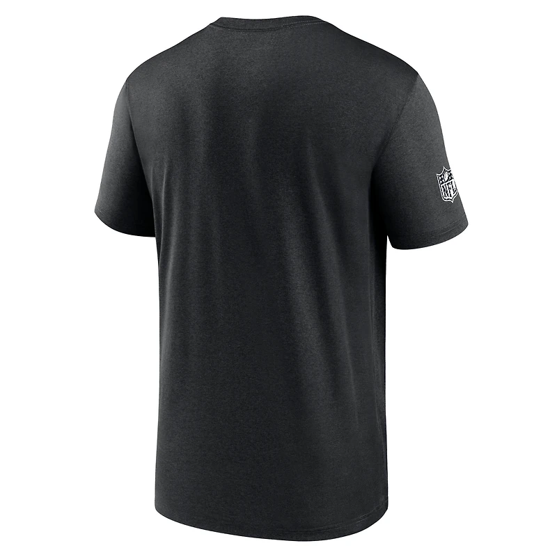 Men's Nike Black Las Vegas Raiders Sideline Legend Performance T-Shirt